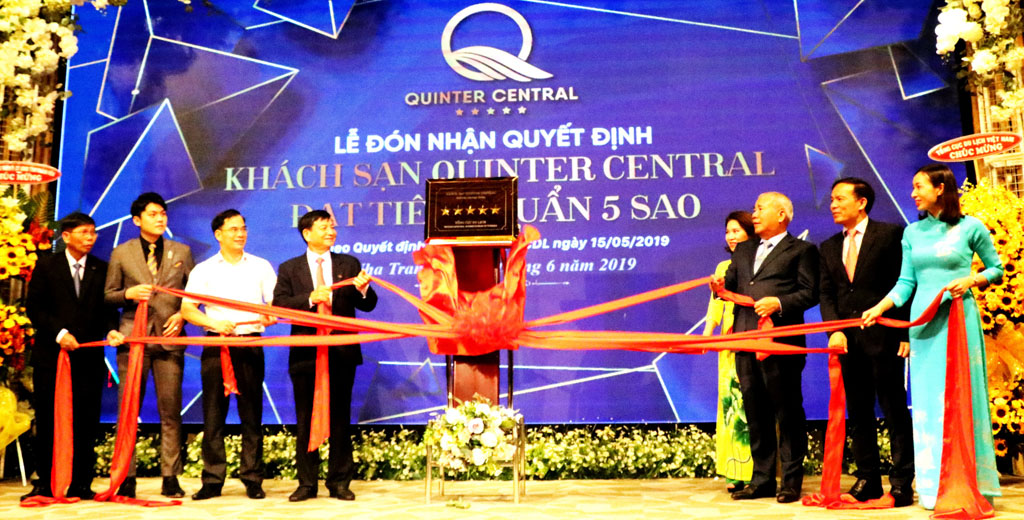 Quinter Central Nha Trang chính thức gắn 5 sao